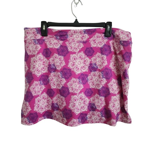 Tranquility Womens Pink Athletic Skort Size XL - Picture 2 of 5